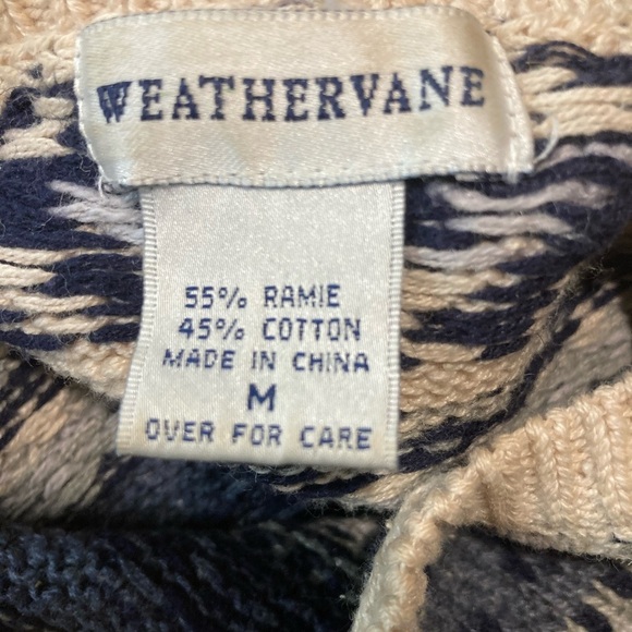 Vintage Womans Weathervane Sweater size MD - Picture 3 of 3